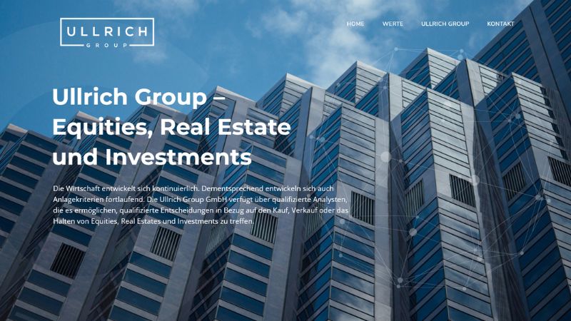 Ullrich Group ist Partner von R&C Immobilien in Schönaich, Böblingen und Umgebung. Ullrich Group ist Partner von R&C Immobilien in Schönaich, Böblingen und Umgebung.