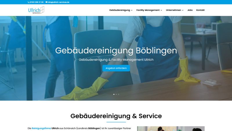 Ullrich Services ist Partner von R&C Immobilien für professionelle Reinigungsdienstleistungen. Ullrich Services ist Partner von R&C Immobilien für professionelle Reinigungsdienstleistungen.